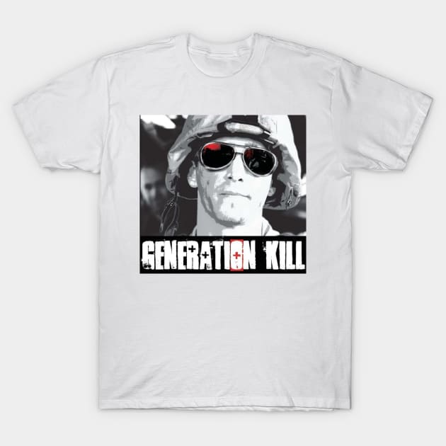 GENERATION KILL (1st Reconnaissance Battalion) T-Shirt by Cataraga